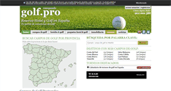 Desktop Screenshot of camposdegolf.pro